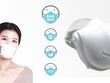 Khẩu trang điện tử đầu tiên với hệ thống thông gió vi mô giúp bảo vệ sức khỏe