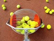Thiết bị giúp nhặt hàng chục quả bóng tennis trong giây lát