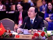 Bộ trưởng Bộ Giáo dục và Đào tạo Phùng Xuân Nhạ phát biểu tại Hội nghị Bộ trưởng giáo dục các nước Đông Nam Á lần thứ 50 được tổ chức tại Malaysia.