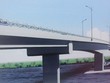 Phối cảnh cầu Châu Đốc - An Giang.