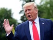 Tổng thống Mỹ Donald Trump thông báo trên Twitter về việc hoãn tăng thuế áp lên hàng hóa Trung Quốc nhân Quốc khánh nước này - Ảnh: REUTERS