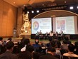 Bà Vũ Quỳnh Lê, Phó cục trưởng Cục Quản lý đấu thầu, Bộ Kế hoạch và Đầu tư phát biểu tại sự kiện.