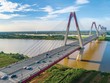 Cầu Nhật Tân giúp tăng khả năng kết nỗi giữa Đông Anh và khu nội đô Hà Nội. Ảnh: Shutterstock