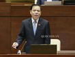 Bộ trưởng Bộ Nông nghiệp và Phát triển nông thôn Nguyễn Xuân Cường "đăng đàn" trả lời chất vấn 