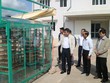 Đoàn kiểm tra tiến độ Nhà máy chế biến và bảo quản nông sản My Anh tại huyện Hướng Hóa.