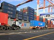 Hàng hóa xuất nhập khẩu tại cảng container quốc tế Hải Phòng