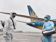 Toàn bộ chuyến bay nội địa của Vietnam Airlines đều được phun khử trùng ngay khi hạ cánh tại Hà Nội, Đà Nẵng, TP.Hồ Chí Minh