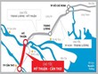Dự án xây dựng đường cao tốc Mỹ Thuận - Cần Thơ, giai đoạn I có tổng chiều dài 23,6 km, mặt cắt ngang 4 làn xe, rộng 17 m có tổng mức đầu tư khoảng 4.700 tỷ đồng.