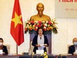 Ủy ban Thường vụ Quốc hội rất hiếm khi tổ chức phiên họp bất thường, nhưng mới đây, sáng 8/4, phiên họp bất thường của Ủy ban Thường vụ Quốc hội đã diễn ra, để xem xét đề xuất của Chính phủ về gói hỗ trợ gần 62.000 tỷ đồng cho khoảng 20 triệu người gặp khó khăn do dịch Covid -19. Trong ảnh: Chủ tịch Quốc hội Nguyễn Thị Kim Ngân chủ trì phiên họp (Ảnh: TTXVN)