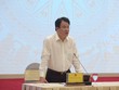Thứ trưởng Bộ Kế hoạch và Đầu tư Trần Quốc Phương tại buổi họp báo chiều tối 5/5 (Ảnh: KT)