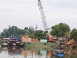 Dự án Bờ kè đường ven sông Cái (TP.Biên Hòa) giải ngân vốn đầu tư chậm vì đền bù giải phóng mặt bằng. Ảnh; Ngọc Tuấn