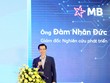 Ông Đàm Nhân Đức, Giám đốc Nghiên cứu Phát triển Ngân hàng MB 