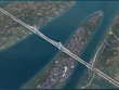 Phối cảnh cầu Tứ Liên dự kiến (Ảnh: Đơn vị tư vấn thiết kế)