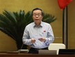 Phó chủ tịch Quốc hội Phùng Quốc Hiển tóm lược nội dung hai ngày thảo luận về kinh tế, xã hội, ngân sách.