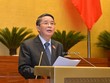 Chủ nhiệm Uỷ ban Tài chính - Ngân sách Nguyễn Đức Hải báo cáo giải trình.