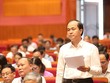 Ông Trần Văn Hùng, Giám đốc Sở Kế hoạch và Đầu tư tại phiên chất vấn