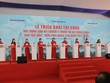 Lễ triển khai thi công dự án cầu hơn 5.000 tỷ đồng bắc qua sông Tiền.
