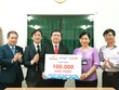 Vietbank, Hoa Lâm và Kohnan đến từ Nhật Bản tài trợ 100.000 khẩu trang cho Sở Y tế TP.HCM