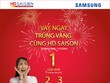HD SAISON tặng vàng cho khách hàng