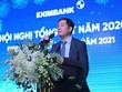 Ông Nguyễn Cảnh Vinh – Quyền Tổng giám đốc Eximbank chia sẻ về kết quả tổng quan của nhà băng năm 2020 và định hướng kinh doanh năm 2020 trong Hội nghị tổng kết ngày 30/01/2021 vừa qua.