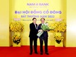 Ông Trần Ngô Phúc Vũ (bìa phải) - tân Chủ tịch Hội đồng quản trị Nam A Bank