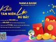 Chuỗi chương trình ưu đãi đầu năm của Nam A Bank.