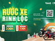 Chứng khoán Smart Invest (AAS) lì xì khách hàng đầu năm với chương trình "Rước xe rinh lộc", tổng giá trị 1 tỷ đồng