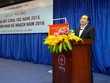 Phó Thủ tướng Hoàng Trung Hải phát biểu chỉ đạo tại Hội nghị tổng kết công tác năm 2015 và triển khai kế hoạch năm 2016 của Tập đoàn Điện lực Việt Nam (EVN).