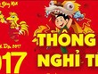 Lịch nghỉ giao dịch chứng khoán dịp Tết Nguyên Đán 2017