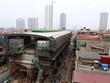 Tuyến đường sắt đô thị Cát Linh - Hà Đông đã hoàn thiện 90% khối lượng công việc. Ảnh: Bá Đô