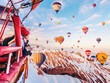 Ảnh khinh khí cầu đẹp như mơ ở Thổ Nhĩ Kỳ