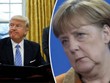 Tổng thống Mỹ Donald Trump và Thủ tướng Đức Angela Merkel. (Nguồn: Getty)