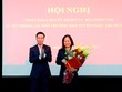 Trưởng ban Tuyên giáo Trung ương Võ Văn Thưởng trao quyết định bổ nhiệm lại Phó Trưởng ban Tuyên giáo Trung ương Lâm Phương Thanh.