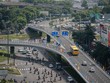 Cầu vượt vào sân bay Tân Sơn Nhất thông thoáng ngày khánh thành