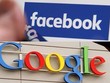 Biểu tượng Facebook và Google. Ảnh: Reuters.