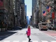 Một đại lộ tại Manhattan hôm 27/3. Ảnh: AFP.