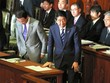 Thủ tướng Nhật Bản Shinzo Abe tại phiên họp của Hạ viện ngày 31/5