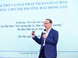 Chuyên gia kinh tế, TS. Cấn Văn Lực, Thành viên Hội đồng Tư vấn Chính sách Tài chính - tiền tệ Quốc gia