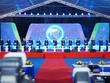 Chủ tịch Quốc hội Vương Đình Huệ cùng các lãnh đạo bấm nút động thổ dự án, chính thức đưa Nhà máy sản xuất chất dẻo phân hủy sinh học PBAT bước vào giai đoạn xây dựng. 