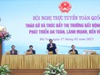 Sáng nay, 17/2, Thủ tướng Phạm Minh Chính chủ trì Hội nghị trực tuyến toàn quốc “tháo gỡ khó và thúc đẩy thị trường bất động sản phát triển an toàn, lành mạnh, bền vững”. Ảnh VGP.