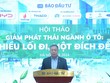 Ông Lê Trọng Minh, Tổng Biên tập Báo Đầu tư phát biểu tại hội thảo "Giảm phát thải ngành ô tô: Nhiều lối đi, một đích đến" ngày 29/8. Ảnh Dũng Minh