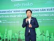 Ông Hoàng Hữu Thắng, Chủ tịch HĐQT Intech Group cho biết phát triển năng lượng xanh là xu hướng của toàn cầu, Việt Nam có cơ hội để bứt phá trong lĩnh vực này với tiềm năng lớn.