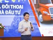 Ông Nguyễn Huy Dương - Giám đốc tài chính giới thiệu về TCH trong Roadshow diễn ra vào ngày 26/04 vừa qua