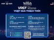 Diễn đàn thị trường bất động sản Việt Nam 2024 (VREF 2024) sẽ diễn ra ngày 5/1