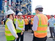 Các nhà đầu tư, chuyên gia tham quan Nhà máy điện Nhơn Trạch 3&4