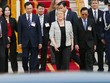 Tổng thống Chile Michelle Bachelet Jeria tại sân bay Nội Bài. Ảnh: Ngọc Thành.