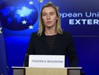 Đại diện cấp cao của EU về chính sách an ninh và đối ngoại Federica Mogherini. Ảnh: Báo Thế giới và Việt Nam