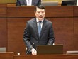 Thống đốc Ngân hàng Nhà nước Lê Minh Hưng trả lời chất vấn đại biểu Quốc hội