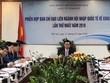 Phiên họp Ban chỉ đạo liên ngành Hội nhập quốc tế về kinh tế lần thứ nhất năm 2018 diễn ra sáng ngày 11/1/2018