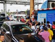 Tài xế tông thanh chắn, lao ôtô qua trạm BOT Sóc Trăng